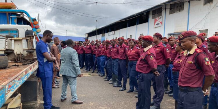 SLRSA Executive Director Addresses Road Safety Corps