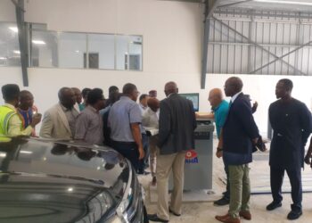 Ministry of Transport, SLRSA Board and Management Visit Autospect Installations