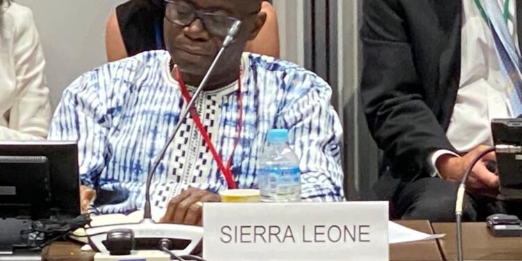 At IDA20 Launch in Japan, Sahr Jusu Calls for Effective Aid Coordination in Low-Income Countries