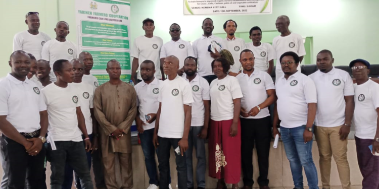 PC Calls on farmers to work as a unit to realize the benefits of their hard labour