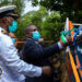 His Excellency President Dr Julius Maada Bio has commissioned fourinshore patrol craft at the White Man’s Bay Navy Headquarters in Freetown.