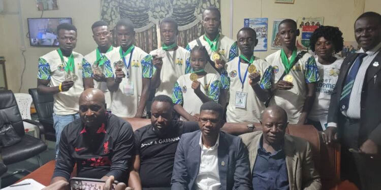 Karate Association Submits Medals To NSA & Sports Ministry