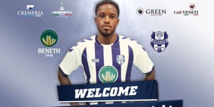 LEONE STARS SENSATIONAL LEFT BACK KEVIN WRIGHT MAKE HIS DEBUT FOR HIS NEW CLUB APOLLON’S IN CUP DEFEAT