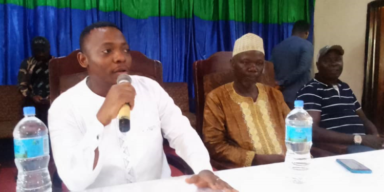Voters Registration Mobilizations… Chief Kadiru Kaikai engages Traditional Leaders in the North & North-West regions