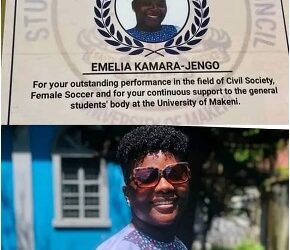 WOMEN’S PREMIER LEAGUE BOARD EMELIA KAMARA-JENGO AWARDED