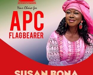 Susan Bona – The Only Female in APC Flag Bearer Race