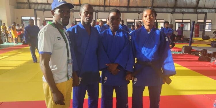 Sierra Leone Judo Association in high spirits in Ghana