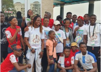 Warm Welcome for Athletes Returning from All African Games