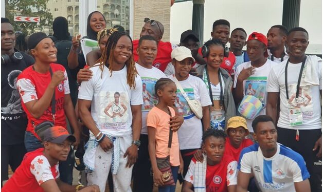 Warm Welcome for Athletes Returning from All African Games