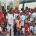 Warm Welcome for Athletes Returning from All African Games