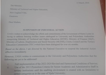 Universities Suspend Strike Action