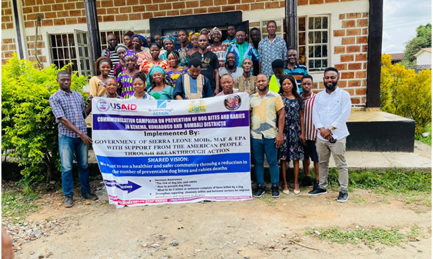Kenema Authorities Urge Govt to prioritize Rabies Treatment
