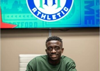 Hartford Athletic Secures Emmanuel Samadia’s Future with Two-Year Contract Extension