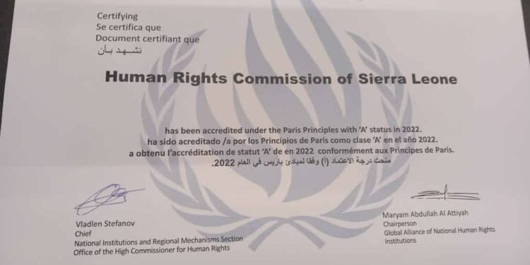 How HRCSL can be of assistance to the reconstituted Senegal Human Rights Commission