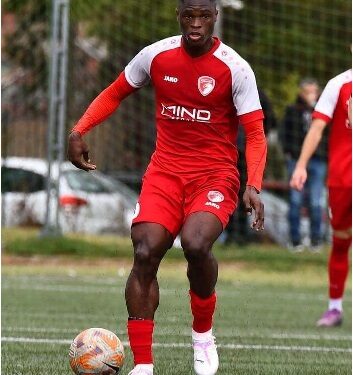 Alpha “Pirlo” Turay Scores Decisive Goal in Hard-Fought 1-0 Win, Marking Radnicki 1923 KG’s First Victory of the Season