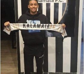 Sierra Leonean Forward Jonathan Morsay Signs Short-Term Deal with Greek Second-Tier Club Kalamata FC