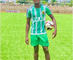Local Footballer Foday Mansaray Shines on the Field, Aims for European Stardom