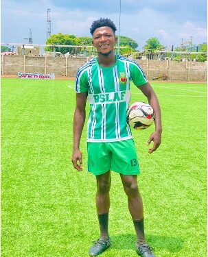 Local Footballer Foday Mansaray Shines on the Field, Aims for European Stardom