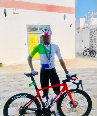 Sierra Leonean Cyclist Excelled at Bike Abu Dhabi Gran Fondo 2024