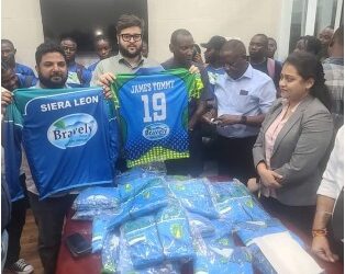 Krishna Group Boosts Sierra Leone Cricket Team with Jerseys and Tracksuits Ahead of ICC T20 World Cup Qualifiers