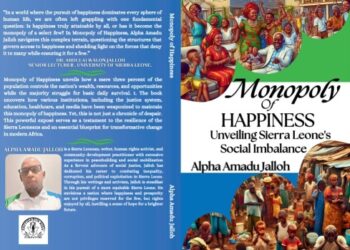 Monopoly of Happiness Book Unveils Sierra Leone Social Imbalance