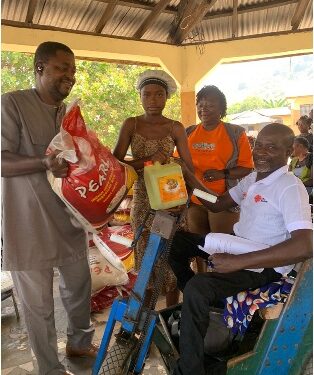 ActionAid Sierra Leone Brings Christmas Cheer to Vulnerable Community with Food Support