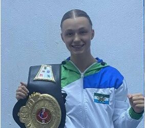 Sierra Leonean Boxer Josefien Angel Betist Triumphs at AFBC Solidarity and Fraternity Boxing Bout
