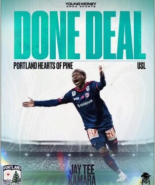 Promising Midfielder Jay-Tee Kamara Joins Portland Hearts of Pine for 2025 USL League One Season