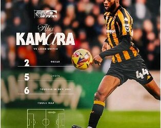 Kamara’s Brace Earns Hull City a Point Against Leeds United