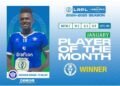 Skipper Kamara Crowned Player of the Month for January
