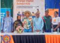 First Lady Hands Over Orange Digital School Kits to Ansarul Primary School in Kono