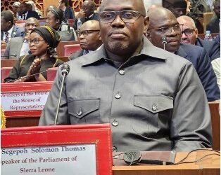 Hon. Segepoh Thomas Addresses Speakers of Atlantic African States meeting in Morocco
