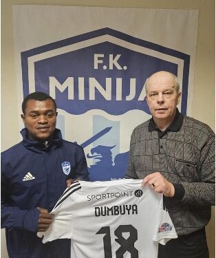Local Footballer Ishmail Dumbuya Secures Deal with Lithuanian Club