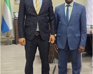 Guinean Ambassador To Russia Pays Courtesy Call On Ambassador Yongawo