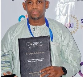 Alpha Amadu Jalloh Honoured At Scholar Media Africa Conference