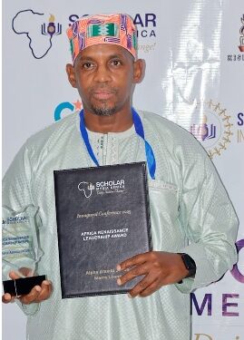 Alpha Amadu Jalloh Honoured At Scholar Media Africa Conference