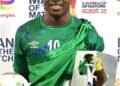Shooting Stars Captain Wins Golden Boot at U-20 AFCON