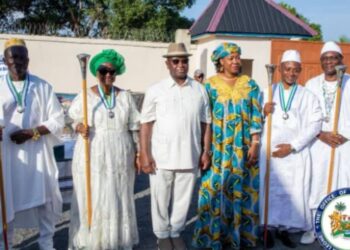 President Bio Coronates 4 Paramount Chiefs