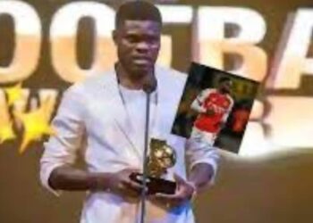 Sierra Leonean Footballer Tejan Deen Crowned 2025 GrIFK Player of the Year.