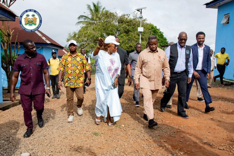 Sierra Leone’s President Julius Maada Bio Visits Hastings Drug Rehabilitation Facility, Assures Victims of Government’s Resolve to End the Kush Crisis
