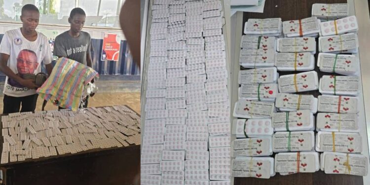 Two Arrested at Jendema Border for Attempted Drug Trafficking