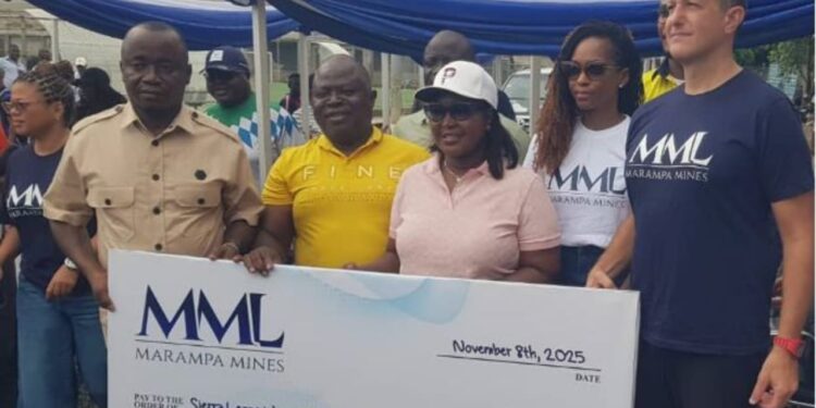 Marampa Mines Ltd Donates US$150,000 to Boost Sierra Leone Women's Premier League