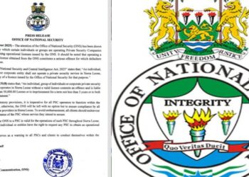 ONS warns unlicensed private security companies.