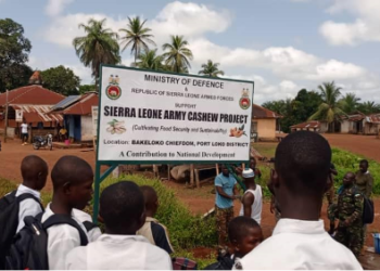 This morning, the Republic of Sierra Leone Armed Forces (RSLAF) was woken up with false publication that RSLAF has gone without rice supply for four months. In response, the RSLAF describes the story as not only false but unethical as the newspaper failed to cross-check and fact-check it. The RSLAF wants the public to know that there has been no disruption in the regular supply of rice and other essential ration to troops across the country. Furthermore, the RSLAF also wants the public to know that the institution maintains a steady and well managed food supply chain to support operational effectiveness and to maintain troops morale. Additionally, the RSLAF is working assiduously to support the Government's Feed Salone Initiative. In Mabalay, Gbakeh Loko Chiefdom in Port Loko District, the RSLAF has planted cashews on a 550 acre farm. The cashews are inter-cropped with beans and pepper. In Musaia, Dembeleyah Chiefdom, Falaba District, the RSLAF is engaged in animal farming on a 500 acre land. In Bumpeh Tabay, Gao Chiefdom, Bo District, the RSLAF has acquired a 250 acre land for fishing farming, which activity will commence soon. Currently, the RSLAF is engaged in massive rice cultivation on a 600 acre farm at Yoni, Kamajei Chiefdom in Moyamba District. Importantly, the RSLAF has recently established and registered a company known as Lion Agricultural Company for all its agricultural activities During his maiden tour in the provinces, the Chief of Defence Staff (CDS), Lieutenant-General Amara Idara Bangura assured the troops that by 2026, the RSLAF would be well equipped to produce a lot of rice to feed itself. Lieutenant-General Bangura disclosed that through his international engagements, His Excellency the President and Commander-in-Chief of the Armed Forces, Retired Brigadier-General Julius Maada Bio is greatly building the platform for RSLAF to embark on and lead in agricultural activities. Hence, last week the Egyptian Armed Forces Delegation led by Major General Hesham Abdel Mohsen El- Ghareib El Gendy visited Sierra Leone to look at the various areas in which the Egyptian Armed Forces would capacitate RSLAF. The areas assessed by the Delegation included agriculture activities, medical services, engineering services and border guard force training. The visit of the Egyptian Armed Forces was born out of the Military Cooperation Protocol, which had signed between the Ministry of Defence of the Arab Republic of Egypt and the Ministry of Defence of the Republic of Sierra Leone. The said Agreement between the two countries was ratified in the Sierra Leone's House of Parliament on 26th March, 2024. For information about RSLAF, please visit our Facebook page at Ministry of Defence/Republic of Sierra Leone Armed Forces or our Website at www.mod.gov.sl. Yayah Brima, Esq.,Lieutenant Colonel, Director, Directorate of Defence Public Relations and Information, Defence Headquarters, Cockerill Barracks, Freetown. Phone/WhatsApp: 078 452 876