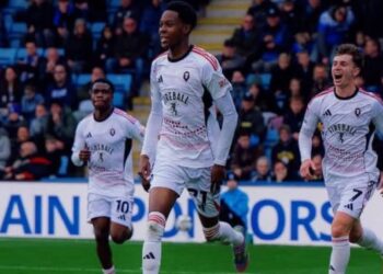 Salford City's Crowned Cesay as October Player of the Month