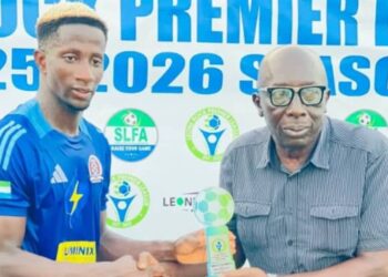 Star Sport Academy's Larry Simeon wins Man of the Match Award and scored Brace Against Mighty Blackpool