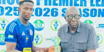 Star Sport Academy's Larry Simeon wins Man of the Match Award and scored Brace Against Mighty Blackpool