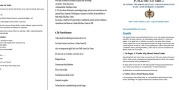 Dama Yannie Ruling House Issues Statement to Correct History