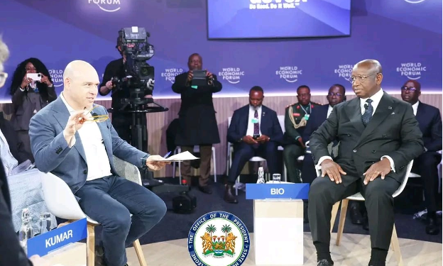 At WEF 2026 in Davos… President Bio Advances Sierra Leone’s Global Economic and Diplomatic Engagements
