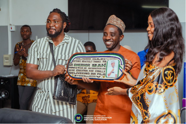 Information Minister Engages Film Industry Leaders￼